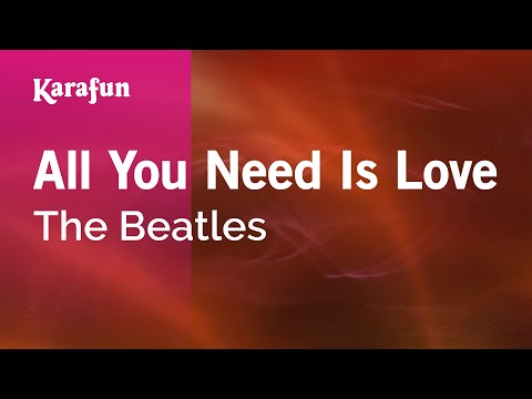 Karaoke All You Need Is Love - The Beatles *
