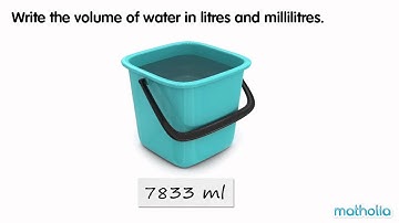 Converting Millilitres to Litres and Millilitres