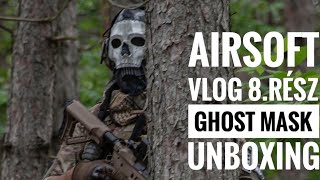 Airsoft Vlog 8.rész Ghost mask Unboxing 💀