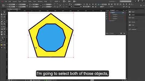 Work with Polygons, Compound Paths and Anchored Objects in InDesign cc