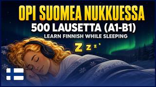 Learn Finnish While You Sleep | My Daily Routine: 500 Phrases | Slow Finnish Listening Practice (A1) screenshot 5