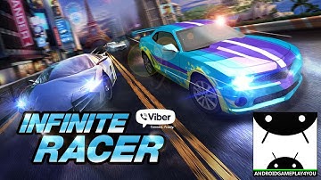 Viber Infinite Racer Android GamePlay Trailer [60FPS] (By Viber Media S.à r.l.)