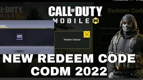 NEW REDEEM CODE CODM JUNE 25 2022