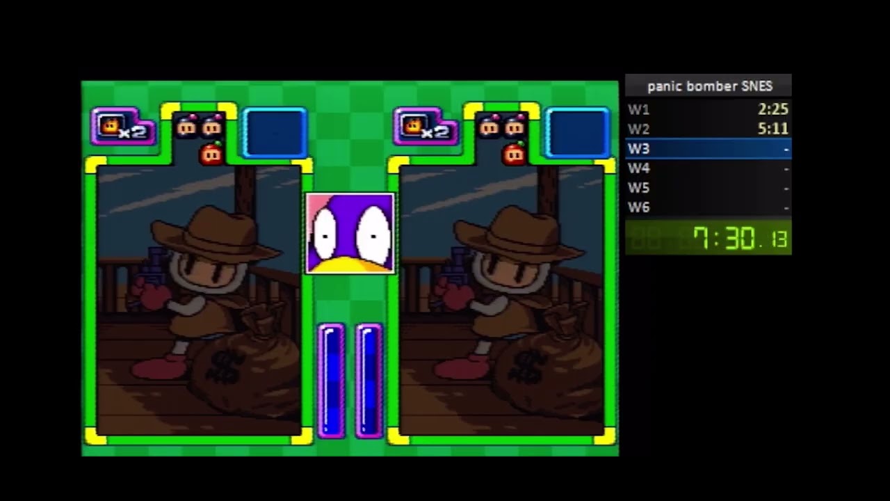 ぱにっくボンバーW(normal) 18m10s【RTA/旧WR】