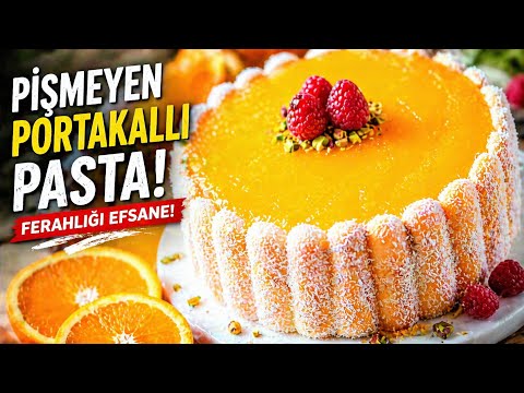 No oven, no baking! You absolutely must try this cake before orange season ends 🍊😍