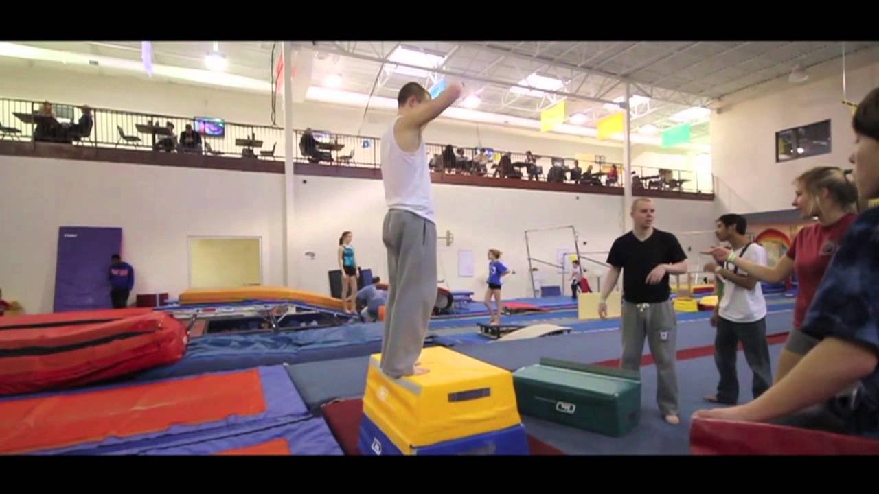 TetraFlux Parkour Gym Session Aplus Gymnastics Center YouTube