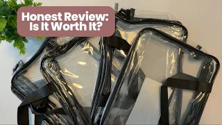 4 Pack Clear Toy Storage Bags Review: Waterproof & Spacious Organizers