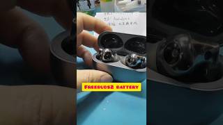 Free buds2 battery 🔋 replace 👍#repair #freebudsrepair #electronics #techrepair #fixairpods