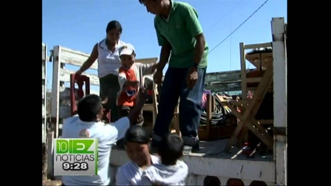 Retornan a su domicilio familias desplazadas en La Trinitaria.