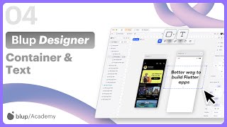 Blup Academy #4 | Uber's Login Page in Blup: Rectangle Text & Widget Tutorial | Blup Editor