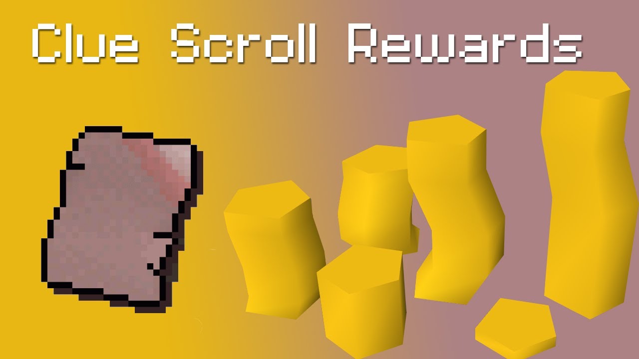 Clue Scroll rewards 4m+ 07 OSRS! RE-UPLOAD