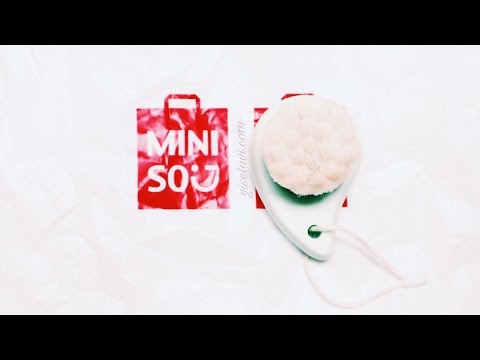 Video Miniso 2 In 1 Cleansing Brush