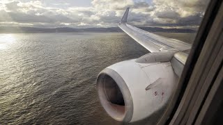 FANTASTIC VIEWS! Japan Airlines Boeing 737800 Landing at KIX Osaka Kansai Intl Airport