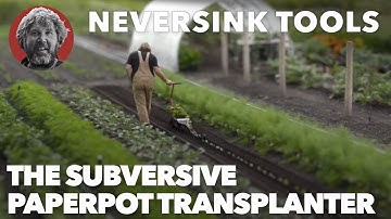 De Paperpot Transplanter, een demonstratie