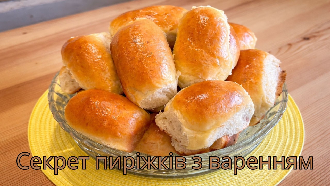 Пиріжки з варенням, яке НЕ витікає | тісто в хлібопічці + мій “неправильний” спосіб випікання