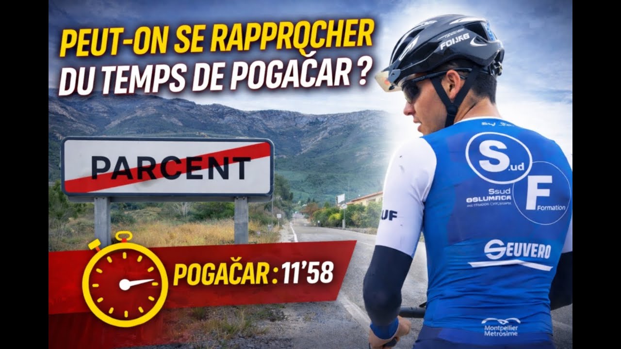 On défie le chrono de Tadej Pogačar 🔥 Coll de Rates en équipe | U19 Montpellier