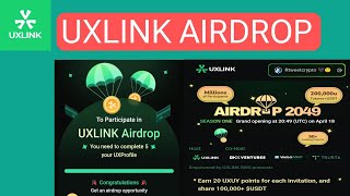 uxlink airdrop | UXUY token instant claim | uxlink profile | uxuv mint SBT | uxlink new update