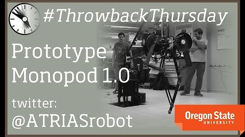 ATRIAS Robot: Monopod 1.0 Cuts the Cord