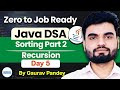 Insertion | Merge | Quick sort | Recursion by Gaurav Sir | Next Gen Skills