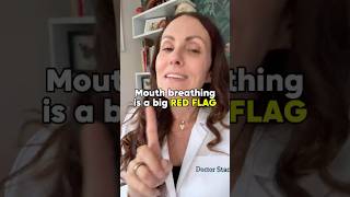 Mouth breathing is a red flag! Mouth Breathing