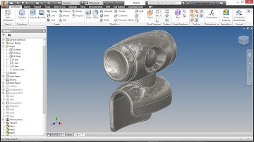 Autodesk Inventor Basic Surface Tutorial