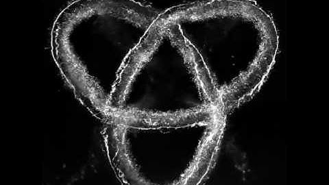 Knotted vortices in real fluids