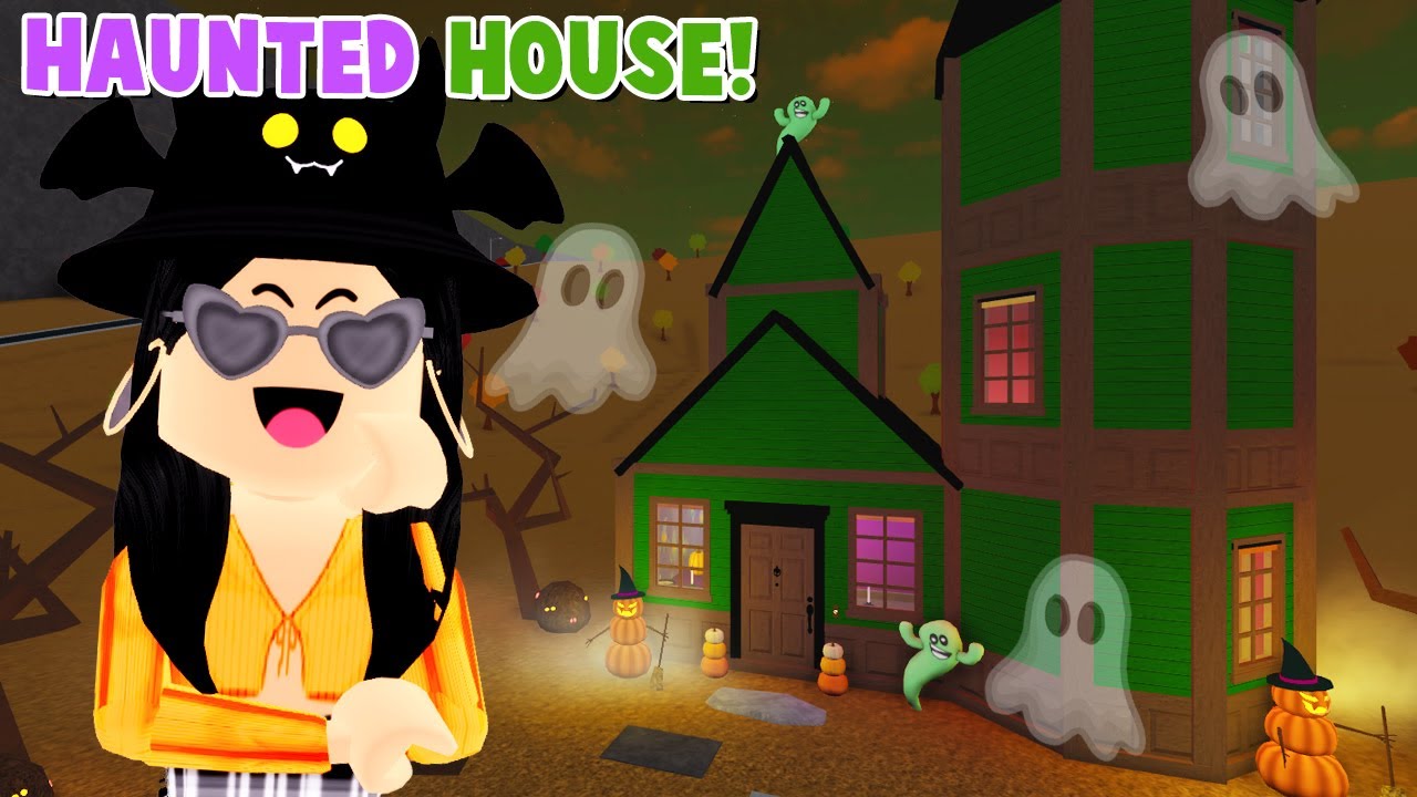 Building A Haunted House With The New Bloxburg Halloween Update Items 0 9 1 Roblox Youtube - roblox bloxburg halloween haunted house design showcase youtube