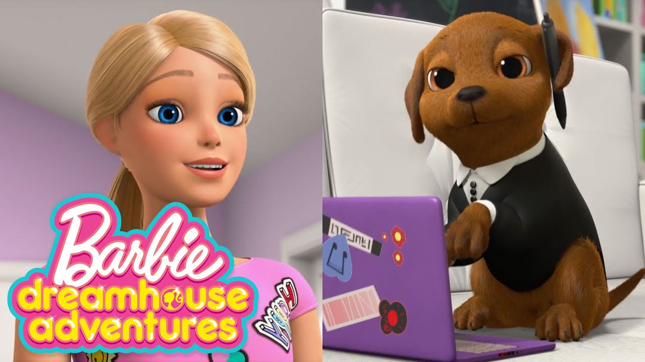 Download @Barbie | MY PUPPY DID MY HOMEWORK? 🐶 | Barbie Dreamhouse Adventures
