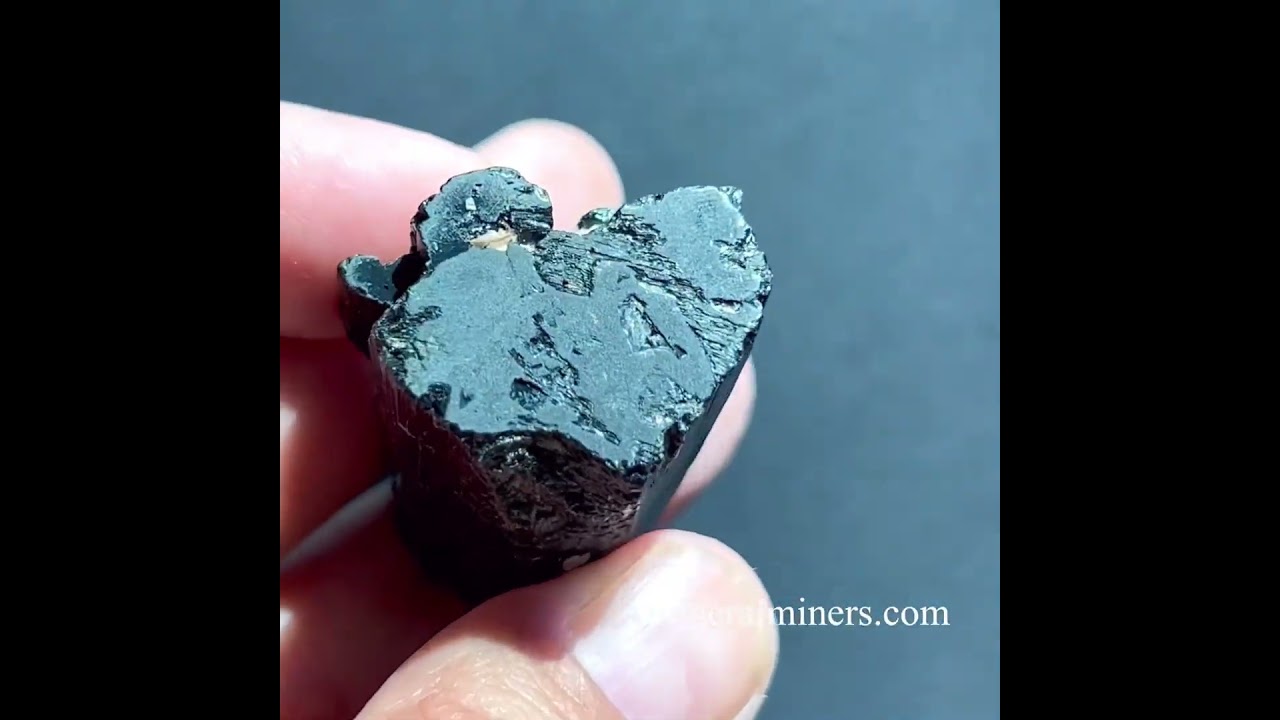 Small cute specimen of Natural Green Tourmaline from Brazil, item tgrm341 at mineralminers.com