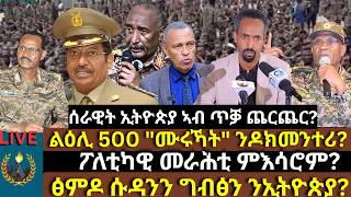 ሰራዊት ኢትዮጵያ ኣብ ጥቓ ጨርጨር? ልዕሊ 500 "ሙሩኻት" ንዶክመንተሪ? ፖለቲካዊ መራሕቲ ምእሳሮም? ፅምዶ ሱዳንን ግብፅን ንኢትዮጵያ? screenshot 2