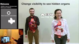 Human Augmented Anatomy Mirror (HAAM)