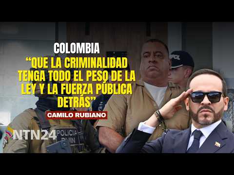 "Crime must face the full force of the law and the Public Force": Camilo Rubiano