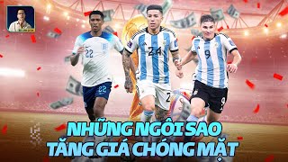 NHỮNG NGÔI SAO TĂNG GIÁ CHÓNG MẶT SAU WORLD CUP 2022 | Bellingham, Alvarez, Enzo Fernandez