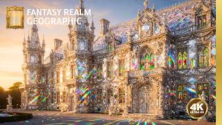 🏰✨ Diamond Cathedrals of Light | Echoes of the Soul & Celestial Light | 432Hz serenity music | 4K