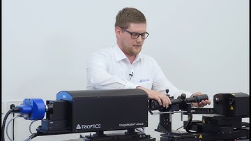 Precise determination of the image quality of afocal optics