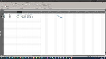 6.  Manually vs Auto Scheduled Tasks  - Microsoft Project Online Desktop Client