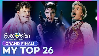 Eurovision 2024: GRAND FINAL | My Top 26