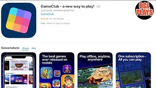 GameClub - a new way to play!  (iOS Web) screenshot 1