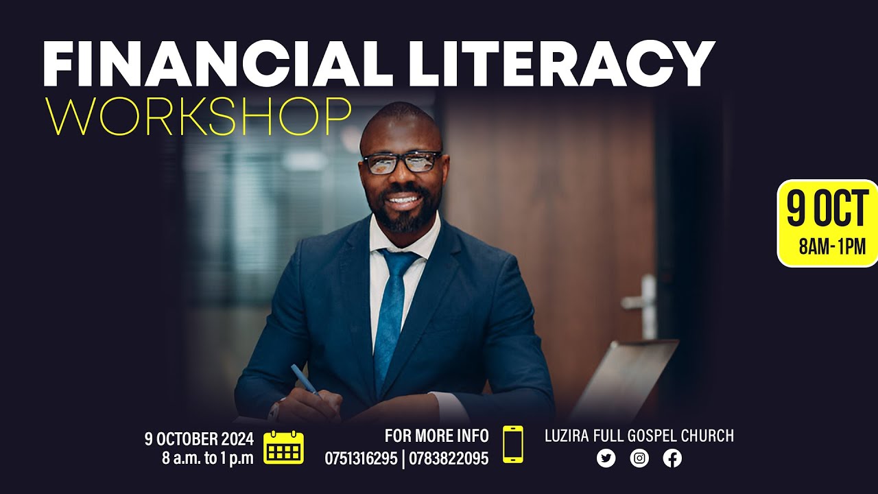 FINANCIAL LITERACY WORKSHOP | 9th October 2024 - YouTube