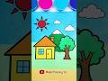 House #trending #cartoon #peppapig #magicpaintingtv #shortfeed #forkids #house #kidsart