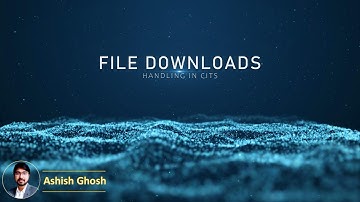 12. File Downloads | Cognizant Intelligent Test Scripter