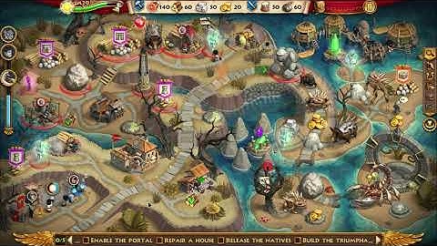 Roads of Rome  Portals episode 2 level 10 hard mode