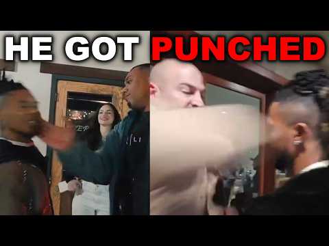 Nuisance Streamer gets SLAPPED & PUNCHED by UFC BODYBUILDERS