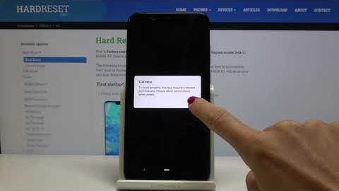 How to Reset Camera in NOKIA 8.1 - Fix Issues with Camera App