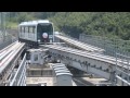 [1080p60] リニモ(愛知高速交通東部丘陵線) 八草駅奥で進路変更を行っている風景１ 2…