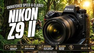 Nikon Z9 II: The 50MP Global Shutter BEAST! 📸