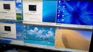 six windows XP working the same time on virtualbox, ubuntu 10