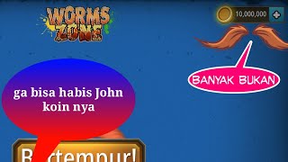 cacing besar alaska worms zone io apk mod koin unlimited screenshot 1