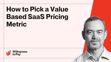 How to Pick a Value Based SaaS Pricing Metric