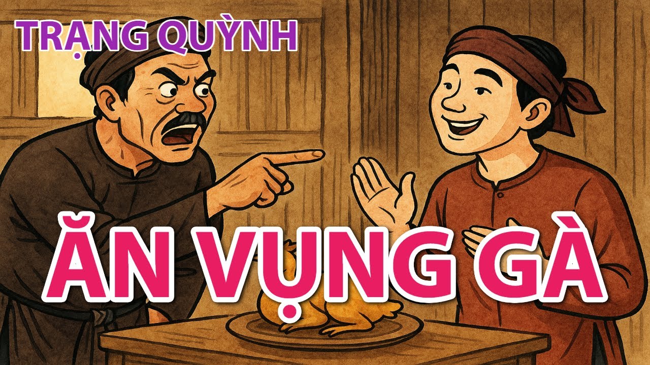 TRẠNG QUỲNH ĂN VỤNG GÀ PHÚ ÔNG